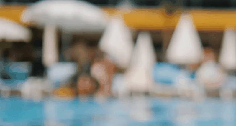Pool scene
