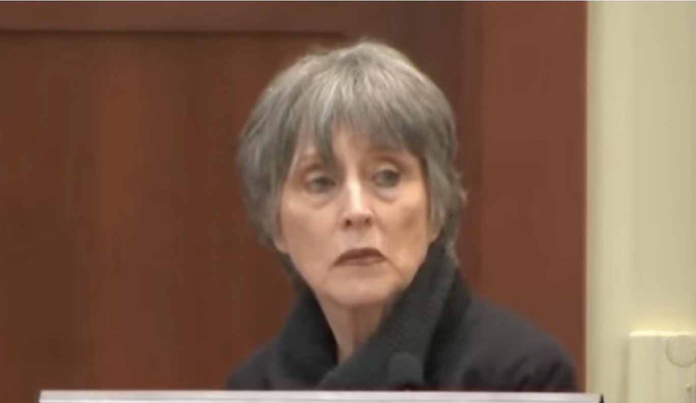 Iris Dalley-Graff testifying on the witness stand